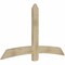 Ekena Millwork Bellingham Rough Sawn Timber Gable Bracket, Douglas Fir, 72"W x 42"H x 2"D x 6"F, 14/12 Pitch GBW072X42X0206BEL00RDF - alternate 5
